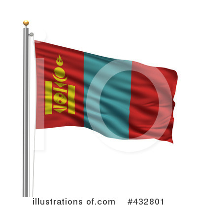 Royalty-Free (RF) Flag Clipart Illustration by stockillustrations - Stock Sample #432801