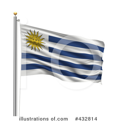Royalty-Free (RF) Flag Clipart Illustration by stockillustrations - Stock Sample #432814