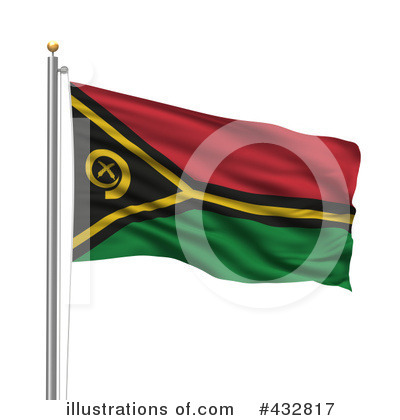 Royalty-Free (RF) Flag Clipart Illustration by stockillustrations - Stock Sample #432817