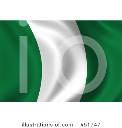 Nigeria Flag Clipart #51747 by stockillustrations