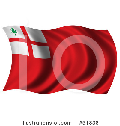 Royalty-Free (RF) Flag Clipart Illustration by stockillustrations - Stock Sample #51838