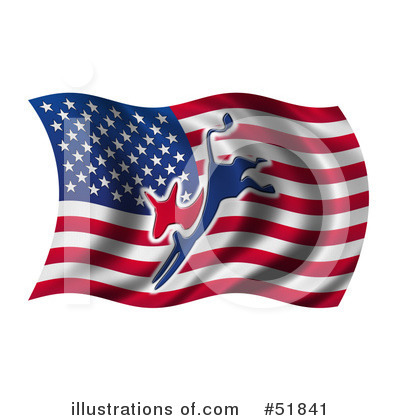 Royalty-Free (RF) Flag Clipart Illustration by stockillustrations - Stock Sample #51841