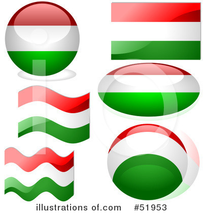 Royalty-Free (RF) Flag Clipart Illustration by dero - Stock Sample #51953