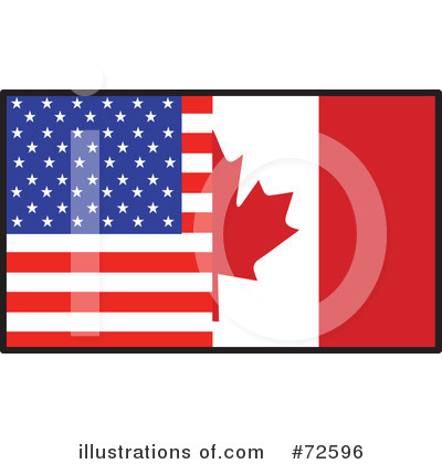 Royalty-Free (RF) Flag Clipart Illustration by Maria Bell - Stock Sample #72596