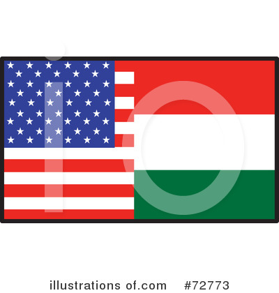 Royalty-Free (RF) Flag Clipart Illustration by Maria Bell - Stock Sample #72773