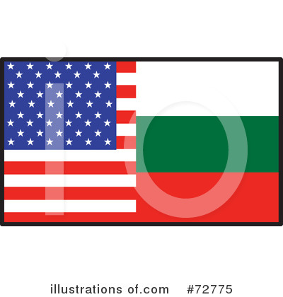 Royalty-Free (RF) Flag Clipart Illustration by Maria Bell - Stock Sample #72775