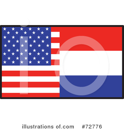 Royalty-Free (RF) Flag Clipart Illustration by Maria Bell - Stock Sample #72776
