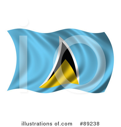 Royalty-Free (RF) Flag Clipart Illustration by stockillustrations - Stock Sample #89238