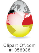 Flag Egg Globe Clipart #1056936 by Andrei Marincas