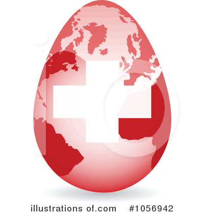 Royalty-Free (RF) Flag Egg Globe Clipart Illustration by Andrei Marincas - Stock Sample #1056942
