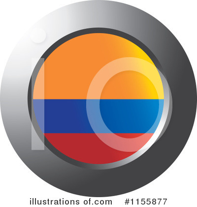 Colombian Flag Clipart #1155877 by Lal Perera
