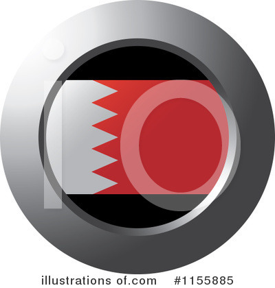 Royalty-Free (RF) Flag Icon Clipart Illustration by Lal Perera - Stock Sample #1155885