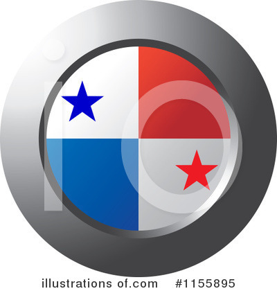 Royalty-Free (RF) Flag Icon Clipart Illustration by Lal Perera - Stock Sample #1155895