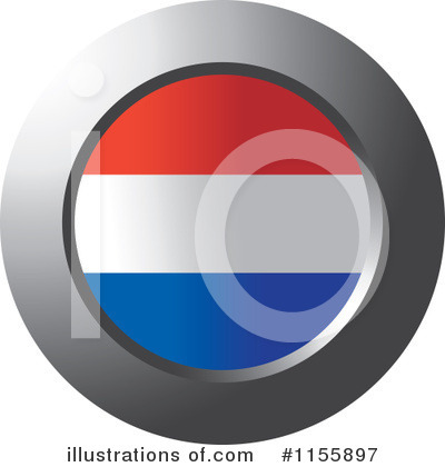 Dutch Flag Clipart #1155897 by Lal Perera