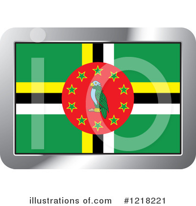 Royalty-Free (RF) Flag Icon Clipart Illustration by Lal Perera - Stock Sample #1218221