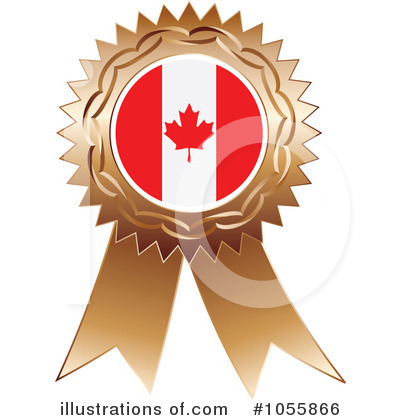 Canadian Flag Clipart #1055866 by Andrei Marincas