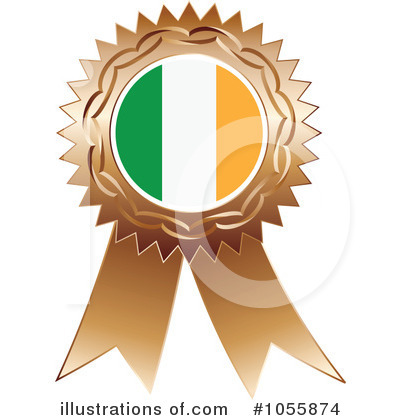 Irish Flag Clipart #1055874 by Andrei Marincas
