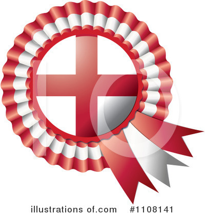 Flag Rosette Clipart #1108141 by MilsiArt