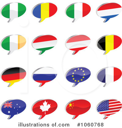 Russian Flag Clipart #1060768 by Andrei Marincas