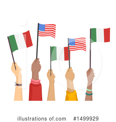 Royalty-Free (RF) Flags Clipart Illustration by BNP Design Studio - Stock Sample #1499929