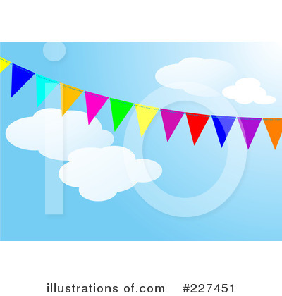 Royalty-Free (RF) Flags Clipart Illustration by Pushkin - Stock Sample #227451