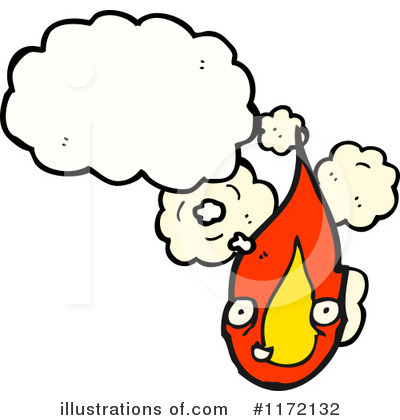Royalty-Free (RF) Flame Clipart Illustration by lineartestpilot - Stock Sample #1172132