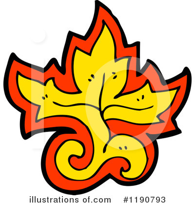 Royalty-Free (RF) Flame Clipart Illustration by lineartestpilot - Stock Sample #1190793