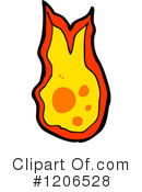 Flame Clipart #1206528 by lineartestpilot