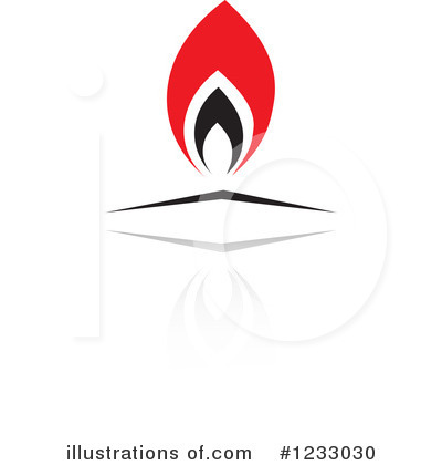 Royalty-Free (RF) Flame Clipart Illustration by Vector Tradition SM - Stock Sample #1233030