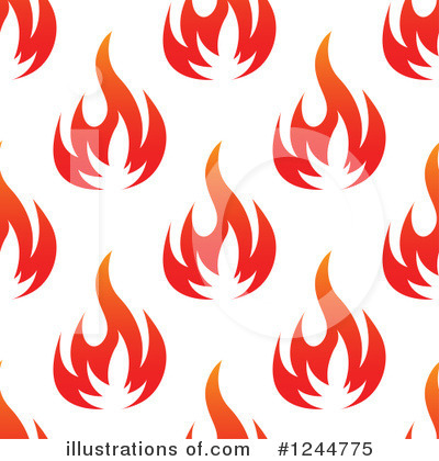 Royalty-Free (RF) Flame Clipart Illustration by Vector Tradition SM - Stock Sample #1244775