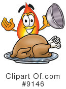 Flame Clipart #9146 by Mascot Junction