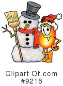 Flame Clipart #9216 by Mascot Junction