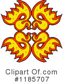 Flame Design Clipart #1185707 by lineartestpilot