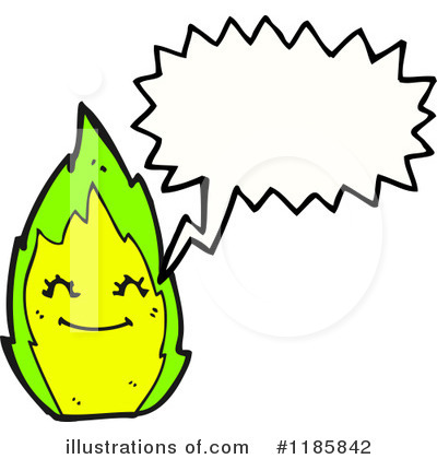 Royalty-Free (RF) Flame Mascot Clipart Illustration by lineartestpilot - Stock Sample #1185842