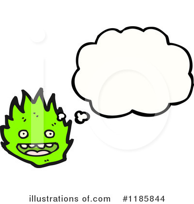 Royalty-Free (RF) Flame Mascot Clipart Illustration by lineartestpilot - Stock Sample #1185844