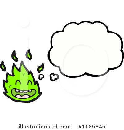 Royalty-Free (RF) Flame Mascot Clipart Illustration by lineartestpilot - Stock Sample #1185845