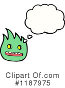 Flame Monster Clipart #1187975 by lineartestpilot