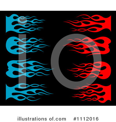Royalty-Free (RF) Flames Clipart Illustration by Vector Tradition SM - Stock Sample #1112016