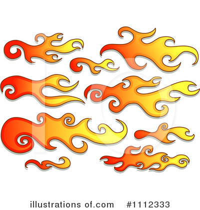 Royalty-Free (RF) Flames Clipart Illustration by BNP Design Studio - Stock Sample #1112333