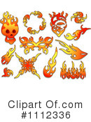 Flames Clipart #1112336 by BNP Design Studio