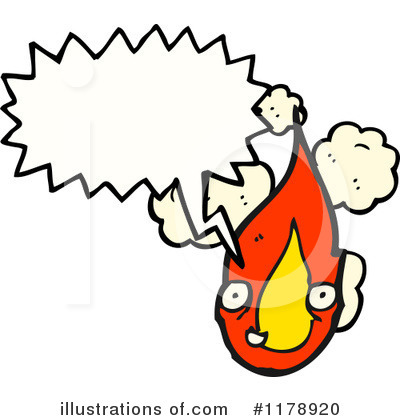 Royalty-Free (RF) Flames Clipart Illustration by lineartestpilot - Stock Sample #1178920