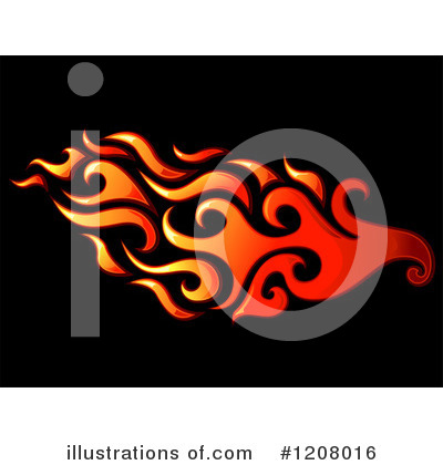 Royalty-Free (RF) Flames Clipart Illustration by BNP Design Studio - Stock Sample #1208016