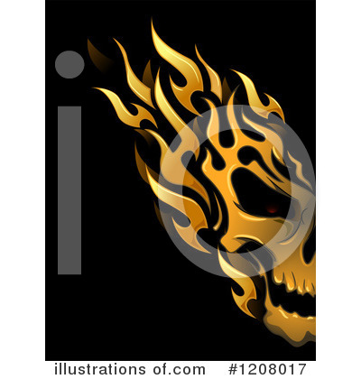 Royalty-Free (RF) Flames Clipart Illustration by BNP Design Studio - Stock Sample #1208017