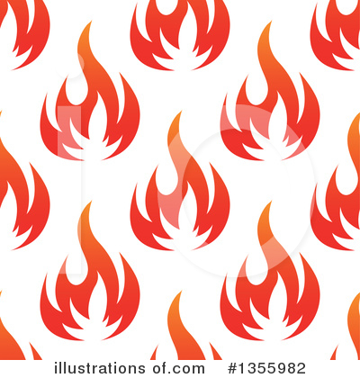 Royalty-Free (RF) Flames Clipart Illustration by Vector Tradition SM - Stock Sample #1355982