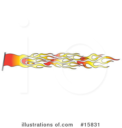 Royalty-Free (RF) Flames Clipart Illustration by Andy Nortnik - Stock Sample #15831
