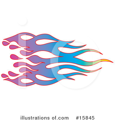 Royalty-Free (RF) Flames Clipart Illustration by Andy Nortnik - Stock Sample #15845