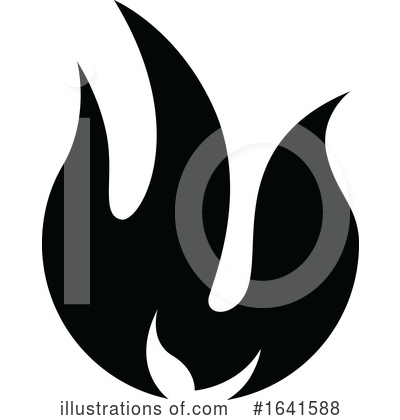 Royalty-Free (RF) Flames Clipart Illustration by dero - Stock Sample #1641588