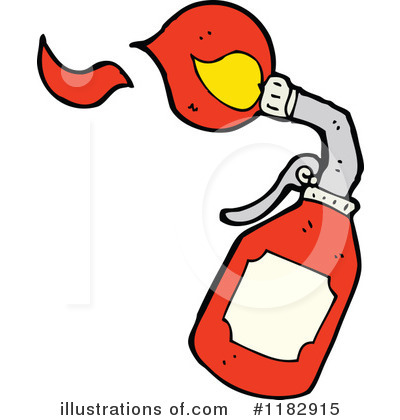 Royalty-Free (RF) Flamethrower Clipart Illustration by lineartestpilot - Stock Sample #1182915