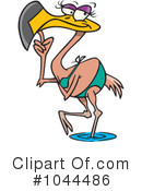 Flamingo Clipart #1044486 by toonaday