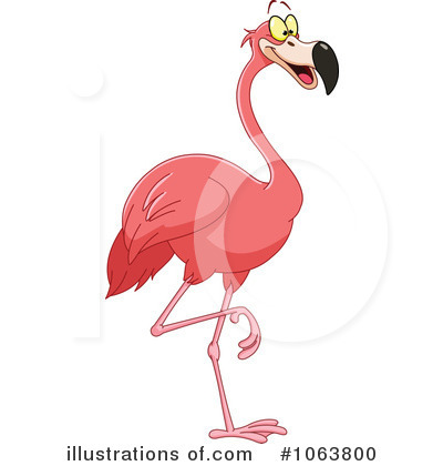 Royalty-Free (RF) Flamingo Clipart Illustration by yayayoyo - Stock Sample #1063800